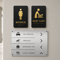 Imprimante de signalétique braille en acrylique personnalisée pour les numéros de chambre, les sorties, les ascenseurs et les signalétique directionnelle conformes à la norme ADA