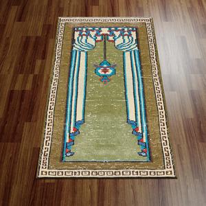 Alfombra con Estampado de Oración de Estilo Vintage - Alfombras Musulmanas, Alfombras Orientales, Alfombra Suave No Tejida - Product Image 4