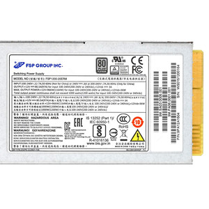Alimentation électrique à découpage GIGABYTE 25EP0-212007-F3S 1200W 80 PLUS PLATINUM pour R282-Z90 Reconditionnée - Product Image 4