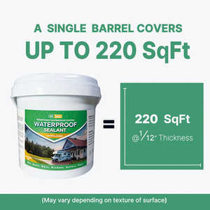 Scellant imperméable transparent à séchage rapide 3 kg/1,1 lb, adhésif puissant, membrane liquide transparente pour les réparations de toitures - Product Image 6