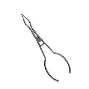 คีมหนีบยางทางการแพทย์ทำจากสเตนเลสสตีลแบบใช้ซ้ำได้ได้รับการรับรอง CE แบบมืออาชีพพร้อมโลโก้ออกแบบได้ตามต้องการ - Product Image 3