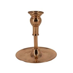 Vintage Handmade Copper <b>Candle</b> <b>Stick</b> Holder, Home Decoration, <b>Candle</b> <b>Stick</b> Romantic Celebration Tables Copper Color, 12,5 Cm/5" - Product Image 1