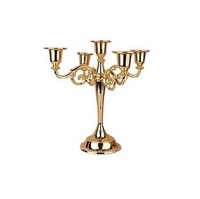 Ensemble de 3 bougeoirs en lotus, bougeoirs dorés pour bougies chauffe-plat, supports de bougies hauts, bougeoirs en métal, fournisseurs en Inde
