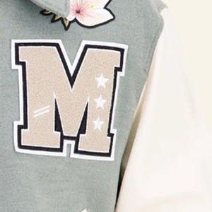 แจ็คเก็ตวาร์ซิตี้ขนแกะคุณภาพสูง ป้องกันรังสียูวี สำหรับผู้ชายและผู้หญิง สไตล์ใหม่ คอตั้ง มีทุกขนาดและสี ขนแกะนุ่ม - Product Image 2