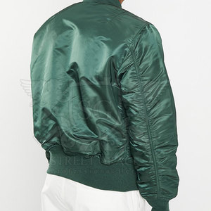 Top Selling Men's High Quality Bomber Jacket Custom Designed Long Winter <b>Coat</b> Nylon Shell Cotton Fill <b>Heated</b> Features Whole Sale - Product Image 4