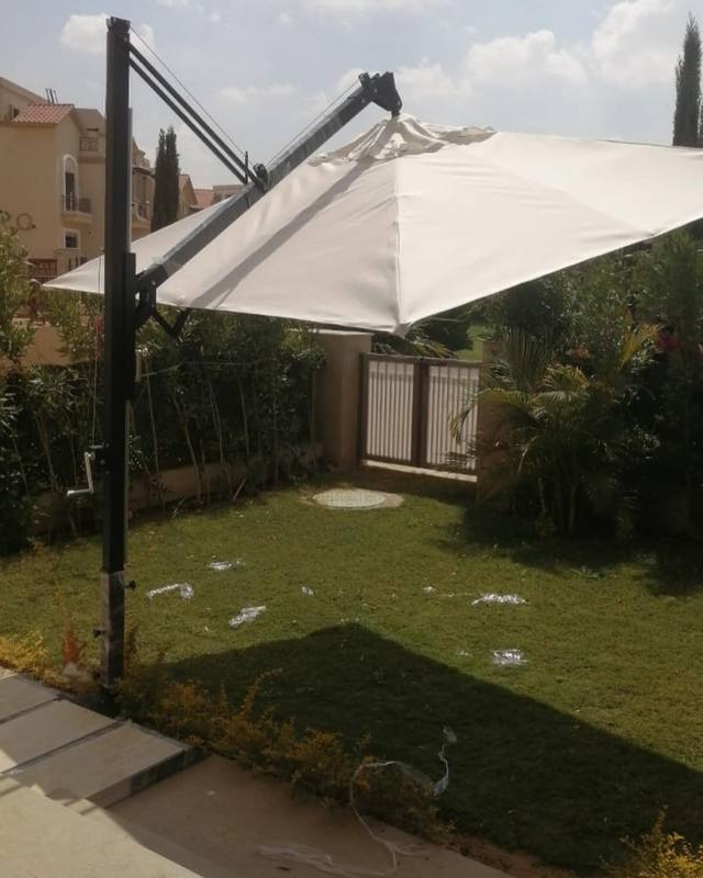 Customized Durable Aluminum Umbrella with Iron