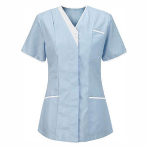 Camisetas Médicas para Mujer de Alta Calidad, Nueva Colección, Cómodas, Transpirables, Sin Costuras, para Uso Hospitalario, Hechas a Medida, Venta de Fábrica - Product Image 5
