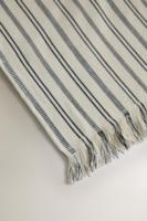 Jeté en polyester brossé 50x60 pouces, toutes saisons, pour la décoration de la literie, voyage, style uni tricoté