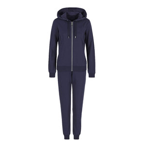 Sudaderas con capucha y pantalones de chándal con logotipo personalizado Conjunto de chándal de mujer 2 Conjunto de dos piezas Pantalones de chándal y conjunto de Sudadera con capucha estampada - Product Image 1