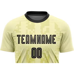 Camiseta de Fútbol Unisex Transpirable para Adultos, 100% Poliéster, 180g, Secado Rápido, Cuello Redondo, Personalizable con Nombre/Números del Equipo por Sublimación, Ecológica - Product Image 2