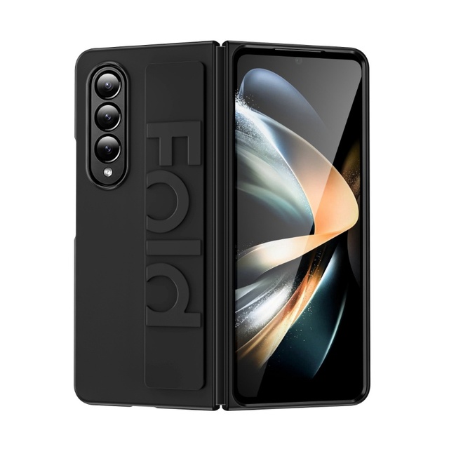 Phone Case with Wrist Strap for Samsung Galaxy Z Fold 3,4,5 Series /Shockproof Silicone Phone Cover