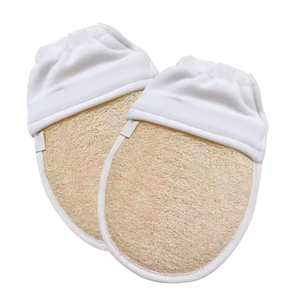 Premium All Natural Organic <b>Bath</b> <b>Brush</b> & Scrubber Loofah Mitt Effective Exfoliating & Cleaning Made in Vietnam - Product Image 3