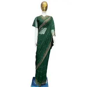 New Party Wear Sarees With Koti Heavy Embroidery Work Saree Indian Sarees for Wedding and Home Wear at Wholesale Price