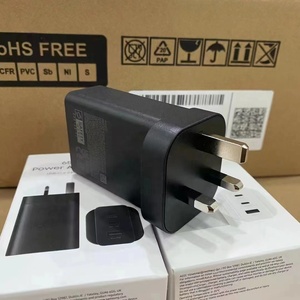 Nhà Máy Trực Tiếp 65W Anh Cắm Nhanh Chóng Sạc Đa Cổng Phổ Sạc 3 Cổng <span class=keywords><strong>USB</strong></span> A + Loại C * 2 Pd Siêu Nhanh Pd Sạc EP-T6530 - Product Image 3