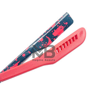 มีดโกนหนวดสำหรับร้านตัดผม ใบมีดสแตนเลสคมกริบ เครื่องมือโกนหนวดมืออาชีพ ใบมีดเดี่ยวแบบตรง - Product Image 4