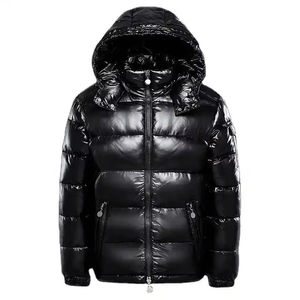 Winter Puffer <b>Jacket</b> for <b>Men</b> Casual Outerwear High Quality Padded Hooded <b>Jacket</b> <b>Men's</b> Wholesale Puffer <b>Jackets</b> - Product Image 1