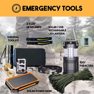 Kit di Sopravvivenza Professionale Personalizzato per 2-3 Persone, Attrezzatura d'Emergenza 72 Ore per Viaggi, Escursioni, Zaino in Spalla, <span class=keywords><strong>Sacco</strong></span> <span class=keywords><strong>a</strong></span> <span class=keywords><strong>Pelo</strong></span>, Tenda da <span class=keywords><strong>Campeggio</strong></span> - Product Image 3