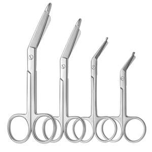 Tijeras de instrumentos quirúrgicos ecológicos de acero inoxidable 2Cr13 de alta calidad, tijeras de vendaje médico de ANAAIF ENTERPRISES - Product Image 1