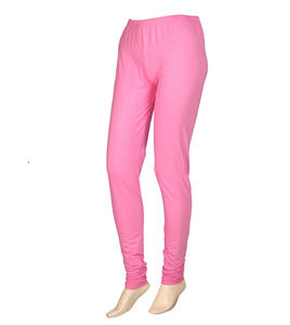 Top Choice Knit Fabric Sharpened Gym Leggings sin bolsillos Pantalones de yoga Entrenamiento Tight Fit Yoga Leggings para mujeres y niñas - Product Image 5