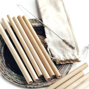 หลอดดูดน้ำและสมูทตี้หลอดไม้ไผ่เป็นมิตรต่อสิ่งแวดล้อมผู้ผลิตจำหน่ายหลายขนาด - Product Image 6