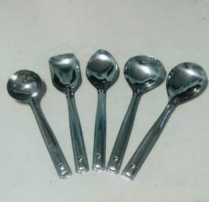 Juego de Cubiertos Premium de Acero Inoxidable, Elegante, Resistente al Óxido, para Restaurante, Hotel y Hogar, Juego de Cubiertos Plateados Pulidos - Product Image 6