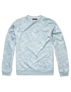 Fully Customized Logo Embroidered Men's Crewneck Hoodie French Terry Acid Washed Breathable Eco-Friendly Winter Oversized - Product Image 1