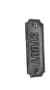 Iron plaque <b>Plate</b> <b>wall</b> Mount rustic cast iron number sign <b>plate</b> vintage style office sign <b>plate</b> - Product Image 6