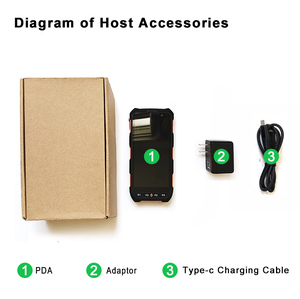 Máy Quét Vân Tay 5.5inch điện dung sinh trắc học Android PDA 5200mAh 4G Wifi để đăng ký và xác minh vân tay thẻ ID - Product Image 6