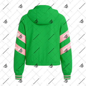 Venta al por mayor griega Alpha | Kapa | Alpha AKA Sorority ropa bordada con capucha Panel chaqueta - Product Image 2