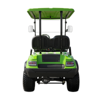 Voiturette de golf électrique avec moteur 48V/4KW, vitesse maximale de 25-30 km/h, autonomie de 80-90 km, direction assistée électrique