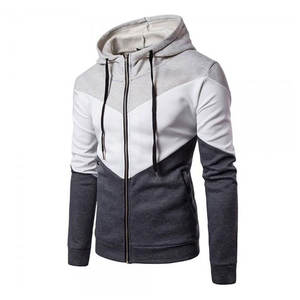 Sudaderas con capucha de lana con logotipo personalizado, ligeras, de alta calidad, pulóver liso en blanco, sudaderas con capucha de lana informal en blanco para hombres - Product Image 1