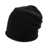 Nuevo Diseño Gorro de Invierno de Lana Tejida Suave Estilo Vintage con Logotipo Personalizado, Gorro Skully de Doble Capa Cálido y Ligero, Venta al por Mayor, Unisex, con Estampado a Cuadros