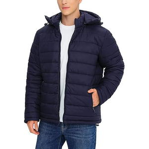OEM personalizado logotipo Puffer chaqueta 2025 hombres Premium ligero impermeable aislado invierno prendas de vestir exteriores a granel al por mayor de moda - Product Image 2