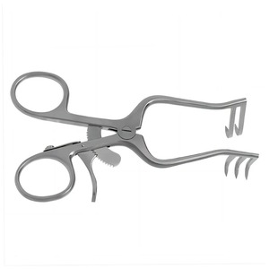 Ensemble d'instruments de rétraction chirurgicale Weitlaner auto-retenant, manuel, de précision, en acier inoxydable, pour la rétraction des tissus, chirurgie générale - Product Image 4