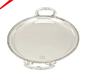 Plateau de service design en acier inoxydable doré de qualité supérieure pour hôtel, restaurant et bar - Product Image 5