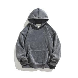 Tela de alta demanda, cómodo Jersey personalizado, estampado de pantalla, Sudadera con capucha cuadrada de gran tamaño, sudaderas con capucha para mujer ecológicas - Product Image 1