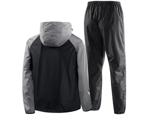 Venta al por mayor pérdida de peso Activewear chándales logotipo personalizado a prueba de viento impermeable chándal de diseñador para hombres - Product Image 2