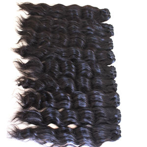 Vente en gros d'extensions de cheveux humains vierges Faisceaux de trame et fermeture Vendeurs de cheveux bruts à ondulation profonde et à boucle italienne bon marché - Product Image 3