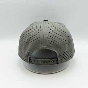 หมวกเบสบอลยางพีวีซีแบบมีรูตัดด้วยเลเซอร์ Gorras กันน้ำมีรูพรุน5แผง - Product Image 5