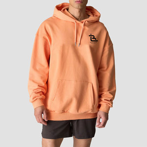 Hoodie oversize épais et décontracté pour homme, style streetwear, services OEM, conception personnalisée - Product Image 3