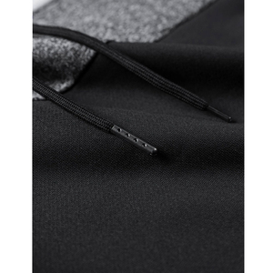 Sudaderas con capucha de lana de algodón/bambú para hombre de gran tamaño 2024, ropa informal de diseño personalizado de alta calidad, cuello con capucha de patrón sólido - Product Image 5