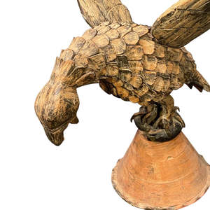 Artisanat en bois rustique : design d'oiseaux en bois - Product Image 3