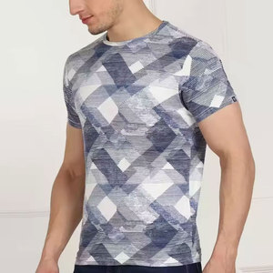 T-shirt à manches courtes 100% coton de qualité supérieure pour hommes, léger, impression par sublimation, fabrication élevée pour adultes - Product Image 2