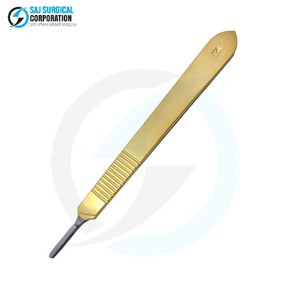 Manche de scalpel médical professionnel en acier inoxydable certifié CE pour un contrôle précis de la précision chirurgicale, longue durée de vie, clinique - Product Image 2