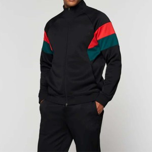 Conjunto versátil de chaqueta y pantalones de chándal: adecuado para entrenamientos de gimnasio, carreras al aire libre y moda diaria - Product Image 2