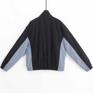 Vestes coupe-vent imperméables coupe-vent veste à col montant pour hommes vêtements de rue pour hommes Hip Hop vestes décontractées - Product Image 3