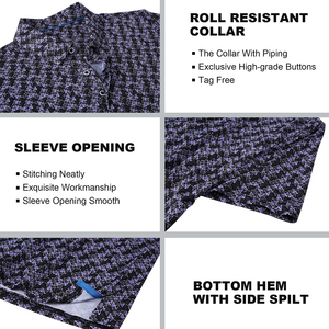 Camisas de Manga Corta para Hombre de Alta Calidad Personalizadas al por Mayor a Bajo Precio, Impresión Digital, Estilo Gótico, Tela de Lona Antiarrugas - Product Image 4