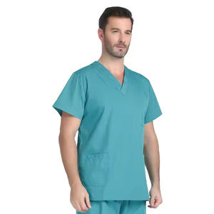 2025 uniformes médicos de moda Hospital enfermería Scrub enfermera Scrubs hombres conjunto - Product Image 5