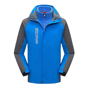 Chaqueta impermeable cortavientos con cremallera para exteriores para hombre de talla grande, chaquetas cortavientos personalizadas de diseñador Softshell para hombre - Product Image 3