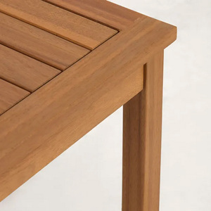 Muebles de exterior Juegos de jardín Sofá Minimalista Madera maciza de Teca-Fredi - Product Image 5